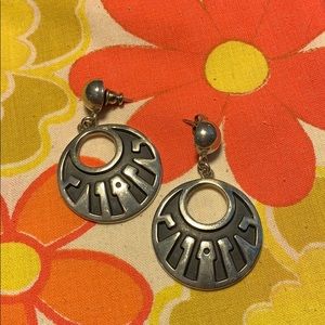 Sterling Mexican earrings